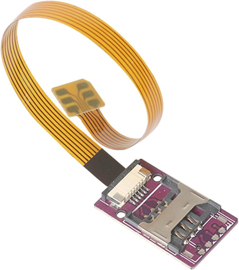 PinQiongZhe Cell Phone SIM Card Insertion Slot Extension Cable - CPE Wireless Router Nano to Mini SIM Card Expansion