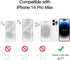 JETech Case for iPhone 14 Pro Max 6.7-Inch, Non-Yellowing Shockproof Bumper Cover, Anti-Scratch Clear
