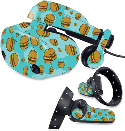 MightySkins Skin for Samsung Odyssey Plus VR - Burger Heaven, Protective Vinyl Decal Wrap Cover, Made in The USA