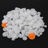 MovFlax 200 Pcs White Plastic Gears Module 0.5 Gears for DC Motor DIY