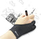 HUION Artist Drawing Glove for Drawing Tablet - Two Finger Art Glove for Right and Left Hand