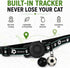 GPS Collar for Cats (Android Only) Pet Tracker, Soccer Style Smart Tag Compatible with Google Find My, Waterproof No