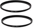 (2 Pcs) 82-86MM Step-Up Ring Adapter - 82mm to 86mm for DSLR Camera Lens and Filters