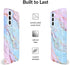 VELVET CAVIAR Marble Case Compatible with Samsung Galaxy S21, 8ft Drop Tested with Microfiber Lining, Cute Protective