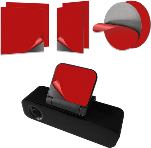 YGDMD 6PCS Dash Cam Adhesive Pads,Heat Resistant Dash Cam Sticky Pads with Strong