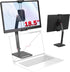 Hnfrwd Portable Monitor Stand Holder for 6-18.5 Inch,Universal Desktop Version Expandable Display Base