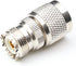 N Male to UHF Female Connectors, Pl259 to N Type Connector RF Coaxial Coax Adapter, SO239 Female Adapter Pl259 Female