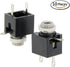 YXQ 3 Pins Female 3.5mm Mono TS Jacks Plug Socket Connectors, 10-Piece, Switch PCB Panel Chassis Mount