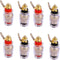 4mm Banana Plug Socket Connector Binding Post for Amplifier Speaker Terminal in-Wall Plate (8-Pack)