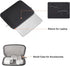 MOSISO Laptop Sleeve for MacBook Air/Pro, 13-13.3 inch Notebook, Neoprene Bag with Small Case, Black