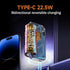 Hicoolmam 21700 3A 21700 Battery Charger Battery Charger Power Bank Function Fast Charger for Rechargeable Batteries