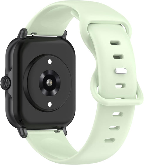 6 Pack Bands for Fitpolo Smart Watch, 1.8 inch IDW13/IDW19 Silicone Straps, S/M