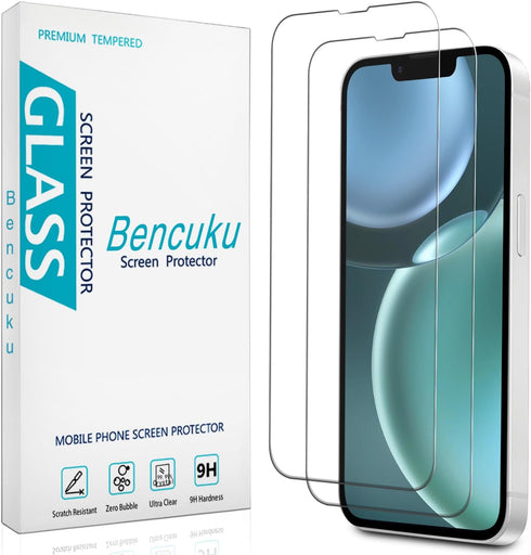 (2 Pack) Screen Protector for iPhone 17e / iPhone 16e Tempered Glass,