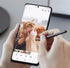 Black Galaxy S21 Ultra Pen Replacement with 5 Pen Tips for Samsung Galaxy S21 Ultra 5G Touch Stylus S Pen