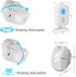 Motion Sensor Alarm Detectors for Elderly Fall Prevention, Upgraded Caregiver Pager Fall Alert Devices