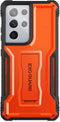 ExoGuard for Samsung Galaxy S21 Ultra 5G Case, Rubber Shockproof Full Body Cover with Built-in Kickstand
