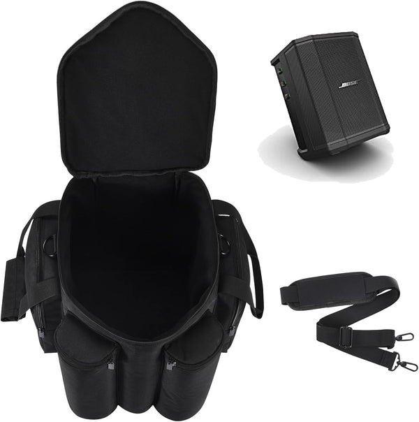 Travel Case for Bose S1 Pro+, Compatible Carrying Bag with Removable Shoulder Strap for Bose S1 Pro Portable Bluetooth