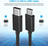 USB-C to Micro USB Cable 2-Pack for Samsung Galaxy S7/S4, MacBook Pro Air, X-Box-One PS4 Controller, Fire Tablets