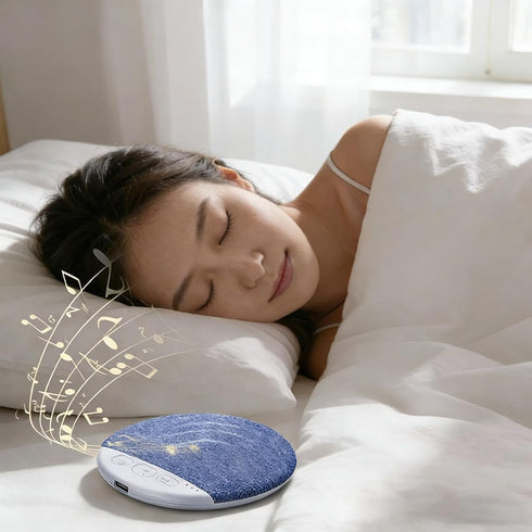 VBESTLIFE Pillow Speakers for Sleeping, Bluetooth Pillow Speaker with White Noise and Timer, Wireless Sleep Aid