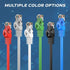Cables Direct Online Cat6 25FT Ethernet Patch Cable, 550Mhz, Compatible with PC, Laptop, Router, Gray