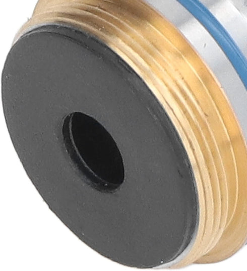 HERCHR 40X 160/0.17 0.65mm 20.2mm Microscope Lens, Achromatic Microscope Objective High Magnification Biological