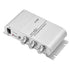 Portable Mini HiFi Stereo Amplifier, 20W 2 Channel Stereo Bass Auto Car Home Audio Power Amplifier for Phone, MP3,