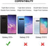 Jeylly for Galaxy S10 Plus Case - Cute Ultra Slim 3 Color Hybrid Impact Full-Body Rugged Cover for Samsung Galaxy