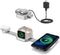 4 in 1 Wireless Charger for Apple, Used for iPhone 11 12 13 14 15, Wireless Charging Station for Galaxy S9 10 21 22 23,