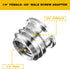 Bruislard 8 1/4" 3/8" Set Pieces & Camera Screw Adapter Camera Tripod Adapter Cameras Mount Screw for DSLR Flash