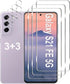Galaxy S21 FE 5G Screen Protector + Camera Lens Protector, 9H Hardness, HD Tempered Glass, Scratch Resistant, Easy