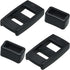 4PCS Camera Strap Adjust Buckle with Plastic Bracket for Luggage Accessories and Camera Straps