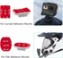GoPro Curved Flat Helmet Base Mount with 3M Adhesive Pads for GoPro Action Camera