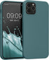 kwmobile Case for Apple iPhone 12 / 12 Pro - Slim Protective TPU Silicone Phone Cover (Arctic Night)