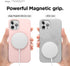 elago Magnetic Silicone Case for iPhone 12/12 Pro, Lovely Pink, Built-in Magnets, Compatible with MagSafe Accessories