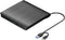 ROOFULL External CD DVD +/-RW Drive, USB 3.0 & USB-C Portable Player, Compatible with Windows, Mac, Linux