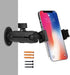 Peastrex Phone Wall Mount Holder Stand Ball Head Long Arm Drill Base 360 Degree for 3.5 to 7 in Cellphone, iPhone 14 13
