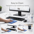 20 inch, Japard Acrylic Monitor Stand, Premium Large Monitor Riser Crystal Clear Acrylic Computer Stand Laptop Desk
