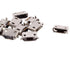 uxcell 10 Pcs USB Standard Micro Type B Female Jack 5 Pin, Metal Charging Port Socket Angle Dip Repair Replacement Parts