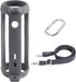 co2CREA Soft Silicone Case Replacement for JBL Flip 6 Portable Bluetooth Speaker (Grey Case)