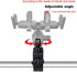 Tough Clamp Base with 1'' Rubber Ball Head for Secure Mounting