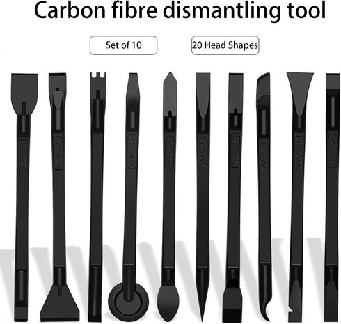 15 Pcs Antistatic Spudger Plastic Opening Pry Tool Set for Touch Screen or Case Cleaning Scraper Prying Tool for Laptop