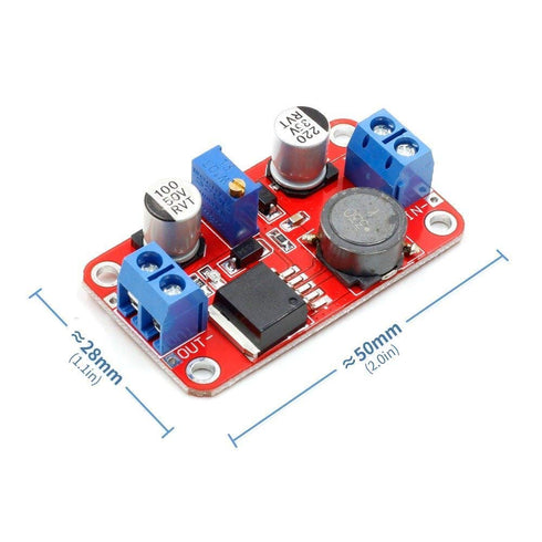 3pcs XL6019 5A High Power DC to DC Step-up Converter, Adjustable Voltage Regulator Power Modules 5-40V