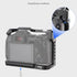 LEFTFOTO Camera Cage for Canon R8 - Protection Frame Rig with Arca Base, Cold Shoe, Strap Slot, for Vlog Shooting
