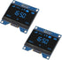 JUZITAO 2PCS 1.54 Inch OLED I2C IIC Display Module 12864 128x64 Pixel SSD1309