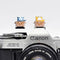 ZOSTLAND Adorable SLR Camera Hot Shoe Boot Cover Cap, Compatible with Sony Fuji Canon Nikon Pentax (2pcs Cat)