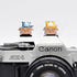 ZOSTLAND Adorable SLR Camera Hot Shoe Boot Cover Cap, Compatible with Sony Fuji Canon Nikon Pentax (2pcs Cat)
