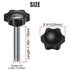 2-Be-Best 1/4nut 14" Screw Projector Wall Mount with Foldable Arm