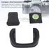 Camera Eyecup Hot Shoe Cover Spirit Level Kit, Soft Silicone Viewfinder Bubble Level for Mirrorless DSLR Cameras