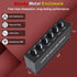 2 4 in Out RCA L/R Audio Splitter Stereo Line Level Distributor Mixer with Independent Volume Control for Home Theater