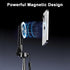 Keweis 360 4-in-1 Magnetic Selfie Stick with Remote, Rotation Phone Tripod, Multifunctional Magnetic Phone Selfie